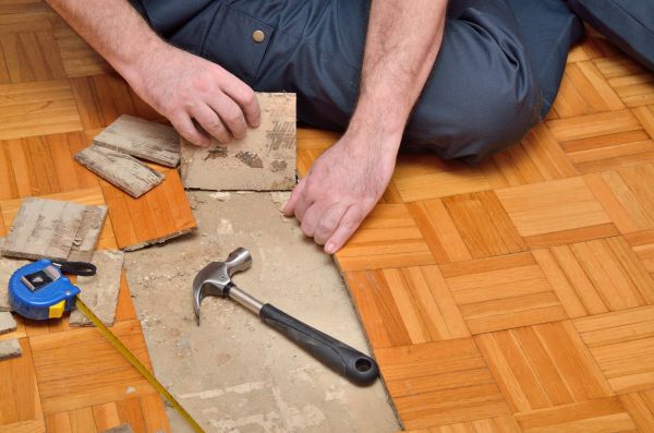 Handyman Floor Repair in Hudson