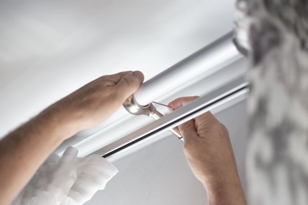 Curtain Rod Installation in Hudson