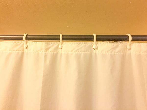 Shower Curtain Hanging in Hudson