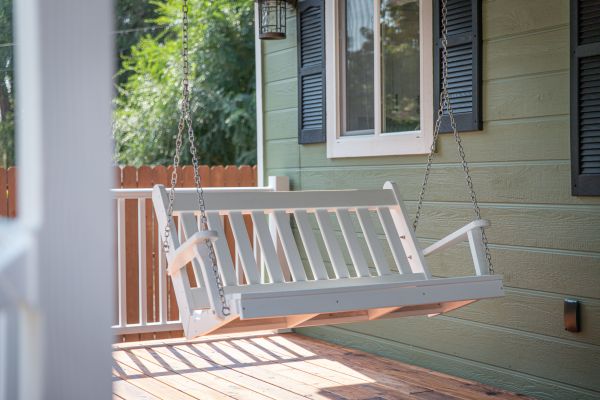 Porch Swing Installation in Hudson